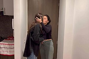 Wife's Romantic Lesbian Date with Another Woman