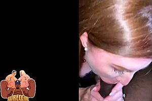 Slutty milf Holly Haze gets spitroasted by two BBCs with anal pounding and multiple creampies.