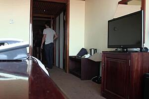 Watch This Amateur Black Student Get Doggy Fucked In Casting Interview!