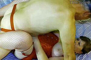 Grannys Bent Over & Missionary Orgasms From Fucking.