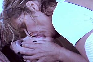 Oh my! Kelly Leigh and Lake Russell dive into hot lesbian sex!