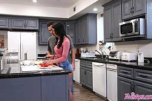 Twistys food fight fuck with Gina Valentina and Donnie Rock 😏