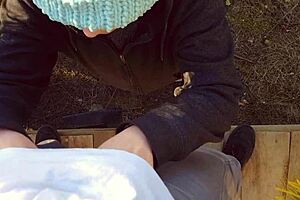 Milf pulls up cum-filled panties 😈