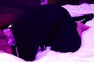 hey, check this amateur couple in kimono cosplay banging with intense fingering