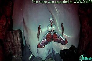 i summon doom in this 3d hentai adventure with monsters