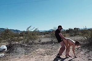 i got caught having rough sex with a blonde on the desert road