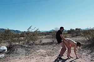i got caught having rough sex with a blonde on the desert road