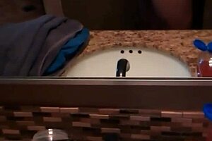 stroking my big cock for women