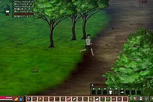 Mad Island live play part 1-2: player discovers village and fucks girl in wild survival sex.