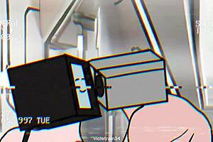 I watch the tv woman give blowjob to cameraman in skibidi toilet hentai animation