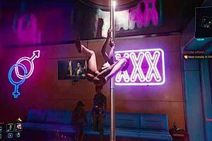 i'm judy and johnny silverhand had a hidden sex scene with cumshot