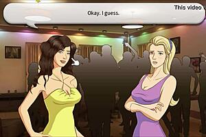 Ian kisses two hunks and masturbates to the memory.