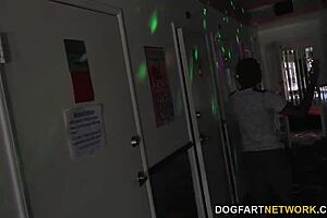 I tried my first gloryhole experience as an ebony pornstar