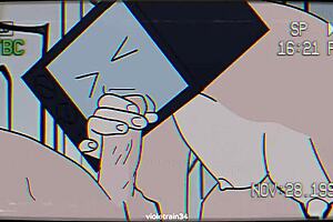 I watch the tv woman give blowjob to cameraman in skibidi toilet hentai animation