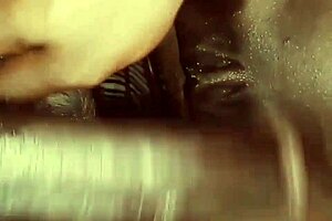 Gentle VII rides big black cock on sofa intensely