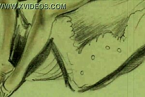 these vintage erotic drawings feature old cartoons and anime hentai scenes