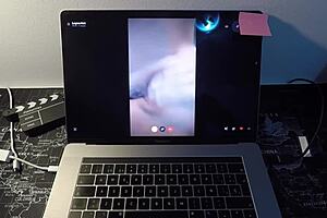 Spanish MILF porn actress fucks a fan on webcam, big tits and ass