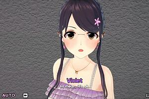 Special Harem Class Violet In 3D Cartoon Classroom