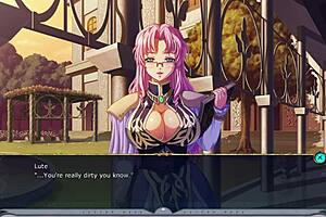 kyonyuu fantasy threesome in public outdoor