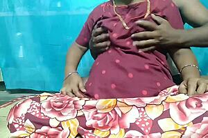 Indian Village Girl in Nighty Enjoys Doggystyle Sex with Small Cock