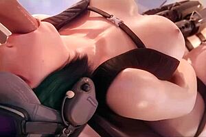 rainbow six siege ela in hentai action