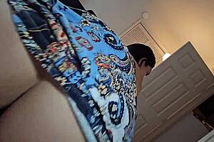 asian stepmom gives me a special reward for getting good grades