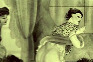 Vintage erotic drawings showcase retro charm in detailed cartoon style