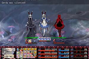 Black souls 2: Alice, Edith, Lorina in hentai fantasy