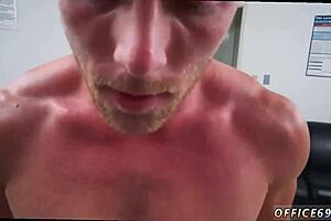 Hot guy gay sex keeping boss happy feels so intense