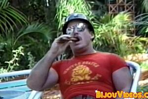 Vintage Hunks Bareback Cocksucking Threeway With Big Cocks Outdoor