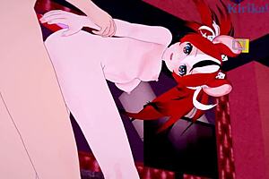 Holy Shit Hakos Baelz And Nanashi Mumei In Intense Sex - Hololive Vtuber Hentai