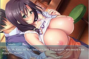 Oppaicafe My Step Mother My Step Sister and Me Ep 1 - Wet T-Shirt with Huge Tits