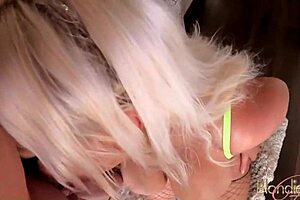 I had hot morning sex on the couch with Blondie Fesser, her big tits bouncing