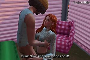 innocent redhead fucks bbc bum on street?