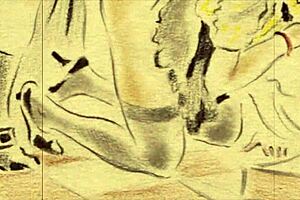 Vintage erotic drawings showcase retro charm in detailed cartoon style