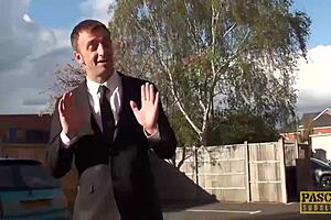 Vivienne Lamour Gets Throated And Rough Cowgirl!