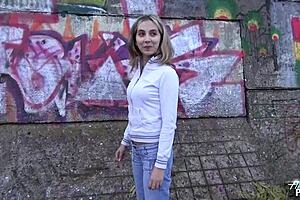 teen punk girl fucks stranger in public?