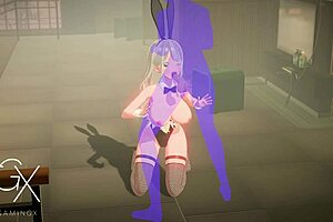 sexy fantasy girl dives into porn anime hentai sex gaming adventures