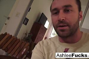 Ashlee And James Fuck Passionately All Around The House, Exploring Every Room With Intense Action