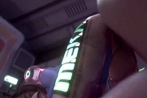 Overwatch Hentai Power Unleashed in Anime Style