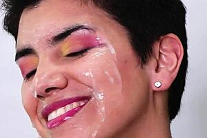 Cum with Pride in Hot Mouth Action