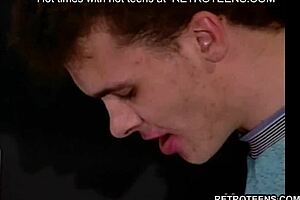 retro teen 18+ couple bangs hardcore in vintage style 😍