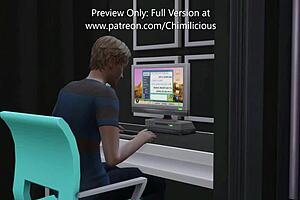 Wild Threesome With Girlfriend And Her Hot Stepmom In Bedroom