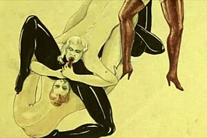 Vintage Erotic Comics And Drawings From Retro Anime.