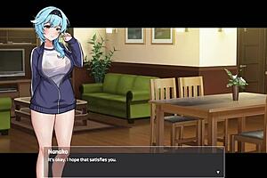 Busty Delivery Worker Exposed with Big Tits