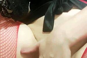 Wife fingers pussy on camera for husband