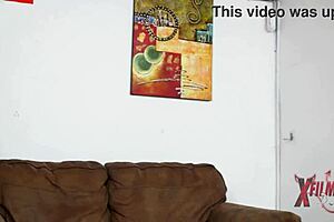 peruana who loves cock passes porn casting and gets cum inside in a quick homemade fuck.