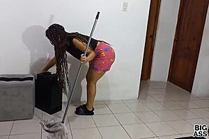 Homemade Anal Sex With My New 18+ Stepsister's Big Ass Leading To Internal Creampie.