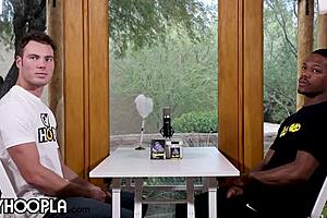 two jo buddies skip handjobs and go for intense gay fucking instead.