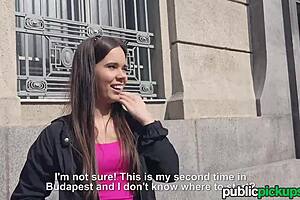 brittney gets picked up for a wild pov fucking session with blowjob